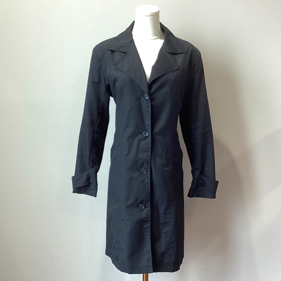 Brandon Thomas Water Resistant 3/4 Length Trench - S - Picture 1 of 7